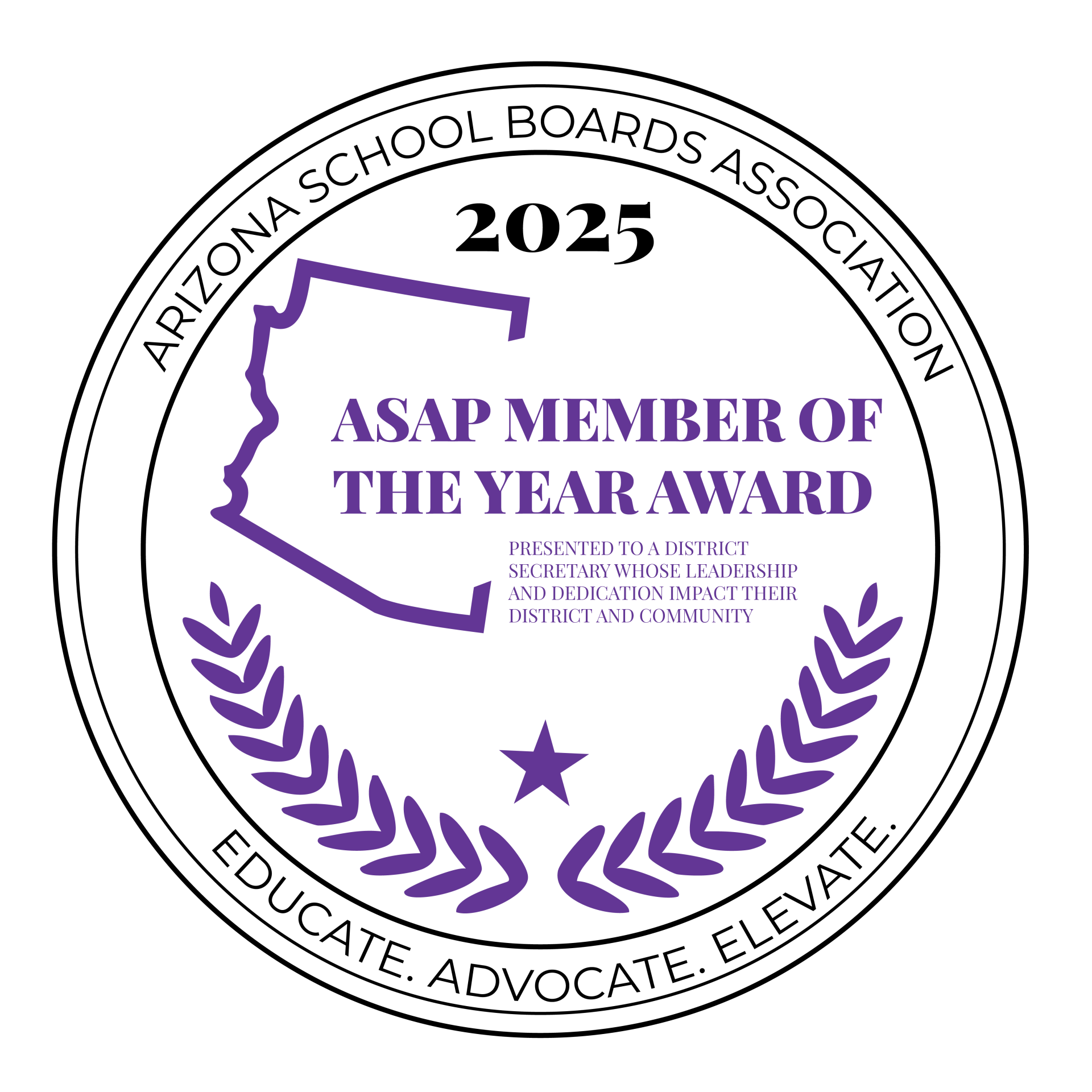 ASAP Member of the Year Award - Arizona School Boards Association